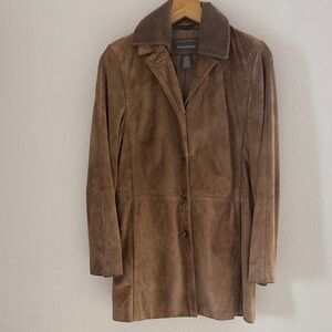 Vintage Banana Republic Women Leather Jacket - Size Small
